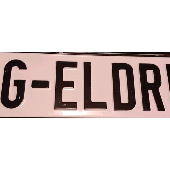 Man Cave "FRG-ELDRED" Street Sign 19"x4.5" Funny Wall Decor - Picture 3 of 12